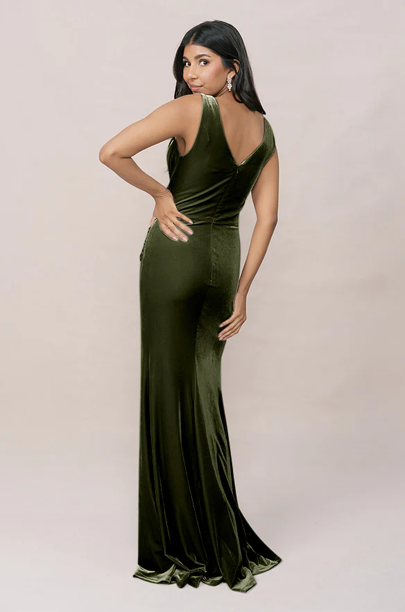 Dawson Velvet Dress | Made To Order - Image 57