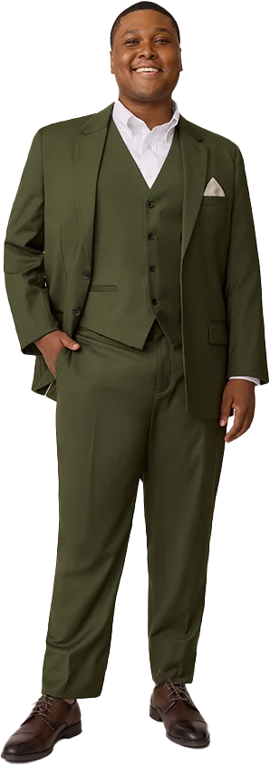 Deep Olive Pants | Made To Order - Image 7
