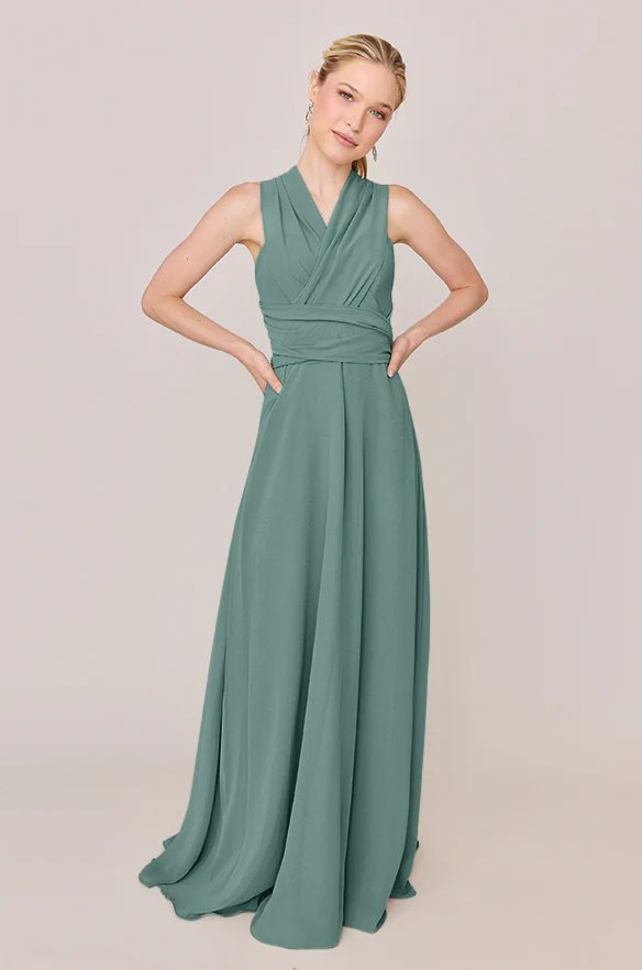 Devan Convertible Chiffon Dress | Made To Order - Image 116