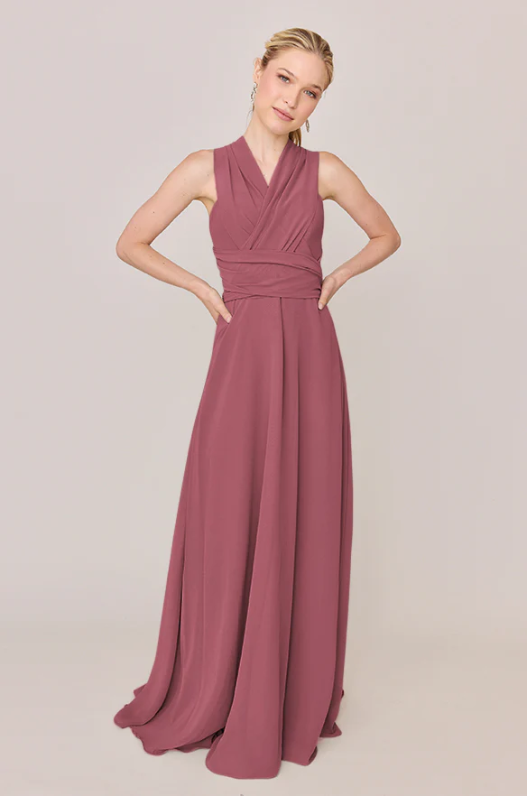 Devan Convertible Chiffon Dress | Made To Order - Image 120