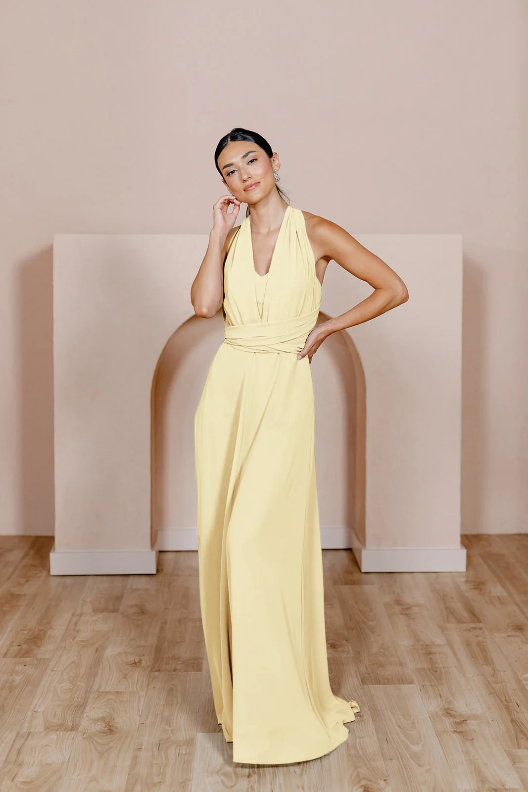 Devan Convertible Chiffon Dress | Made To Order - Image 140