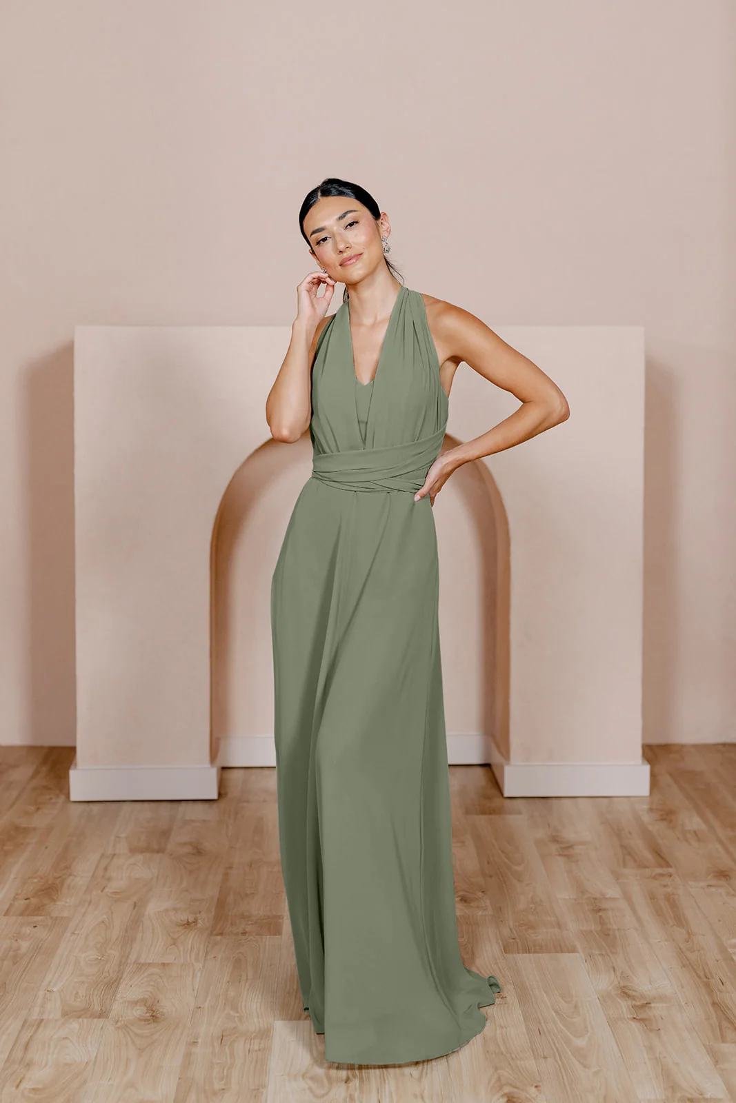 Devan Convertible Chiffon Dress | Made To Order - Image 141