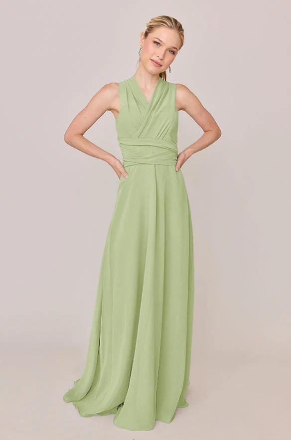 Devan Convertible Chiffon Dress | Made To Order - Image 150