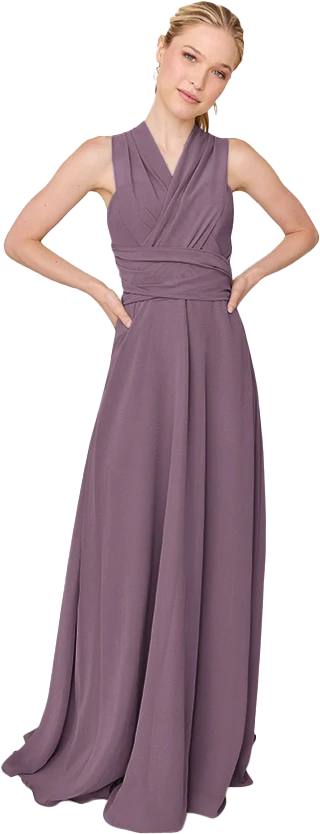 Devan Convertible Chiffon Dress | Made To Order - Image 20