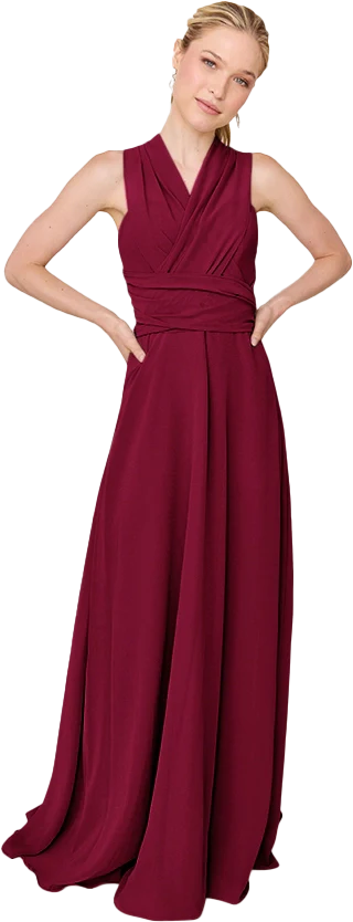 Devan Convertible Chiffon Dress | Made To Order - Image 29