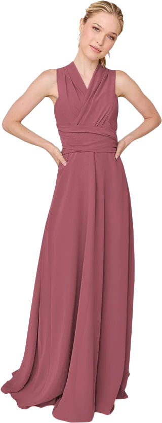 Devan Convertible Chiffon Dress | Made To Order - Image 41