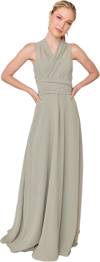 Devan Convertible Chiffon Dress | Made To Order - Image 46