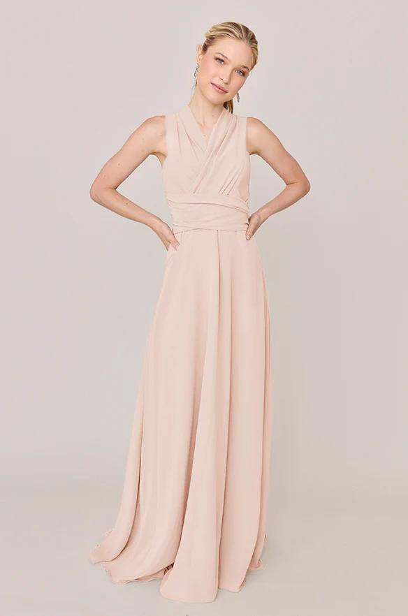 Devan Convertible Chiffon Dress | Made To Order - Image 56