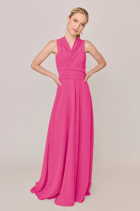 Devan Convertible Chiffon Dress | Made To Order - Image 6