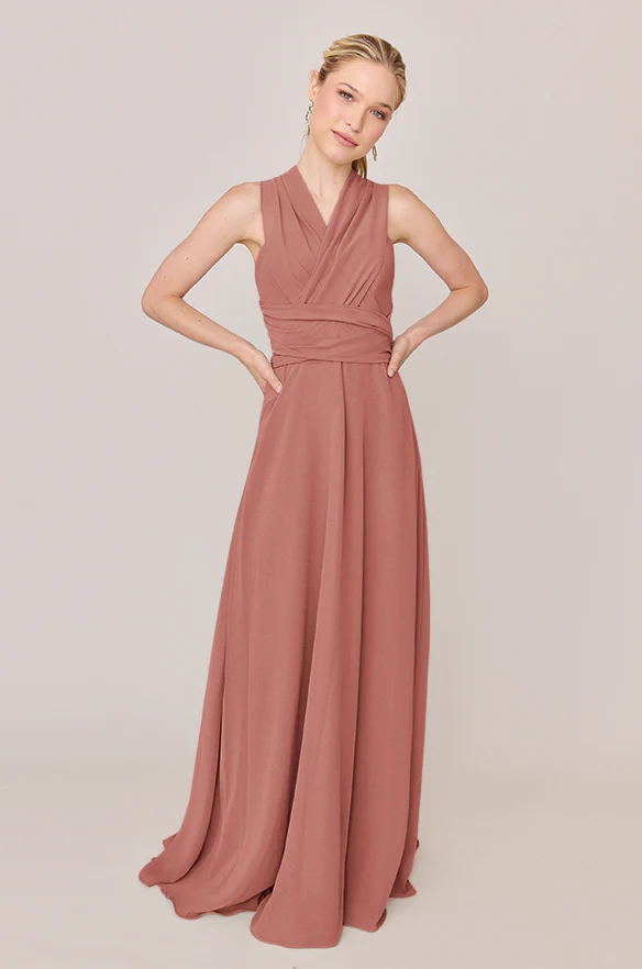 Devan Convertible Chiffon Dress | Made To Order - Image 72