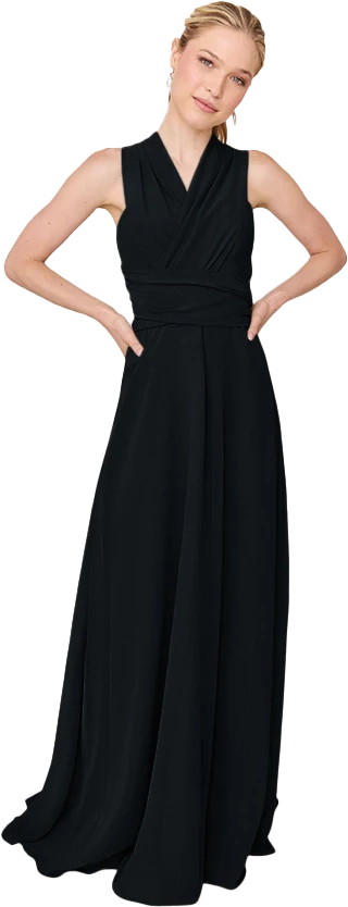 Devan Convertible Chiffon Dress | Made To Order - Image 9