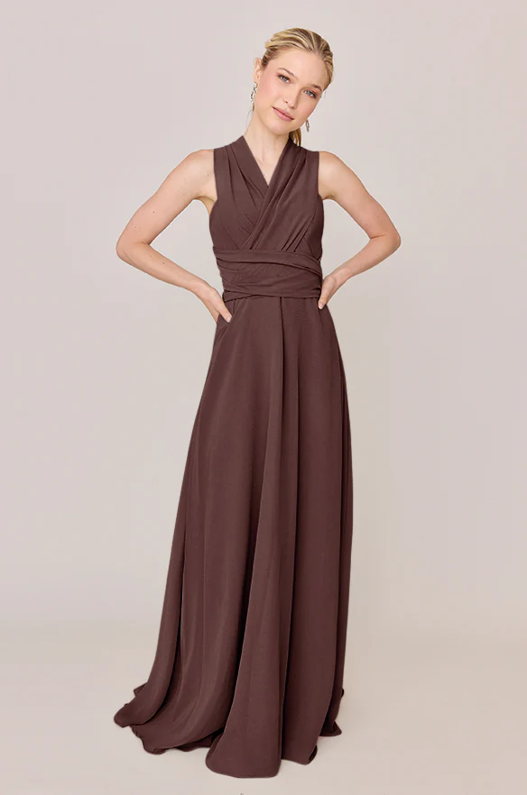 Devan Convertible Chiffon Dress | Made To Order - Image 92