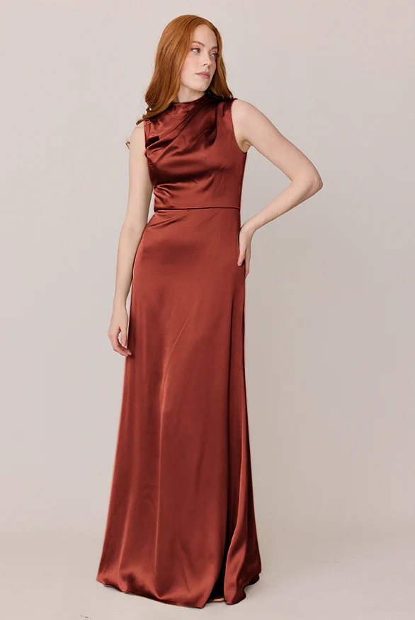 Diana Satin Dress | Made To Order - Image 101