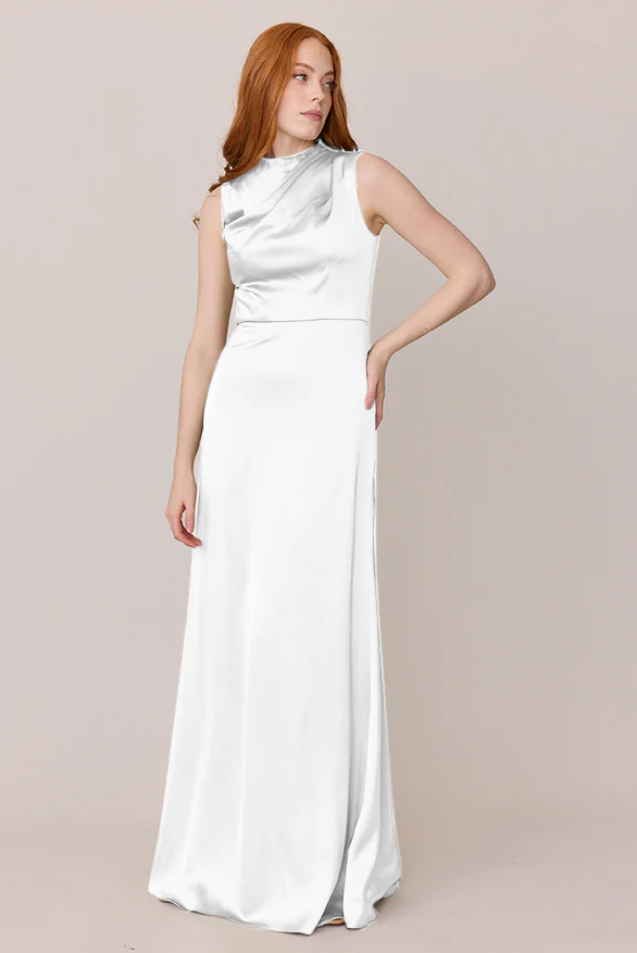Diana Satin Dress | Made To Order - Image 105