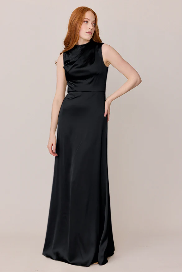 Diana Satin Dress | Made To Order - Image 11