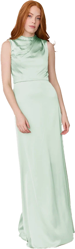 Diana Satin Dress | Made To Order - Image 141