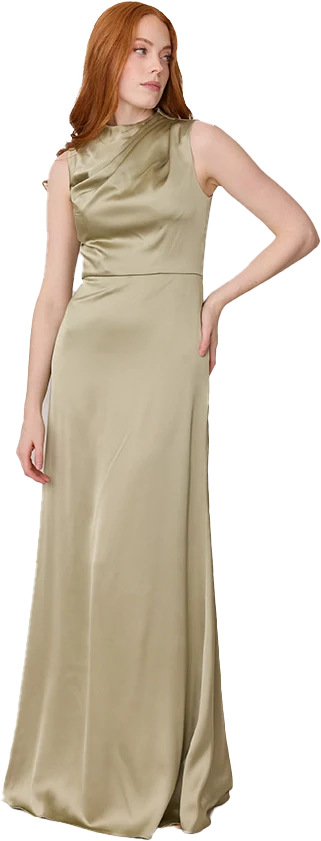 Diana Satin Dress | Made To Order - Image 150