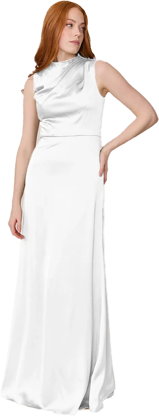 Diana Satin Dress | Made To Order - Image 157