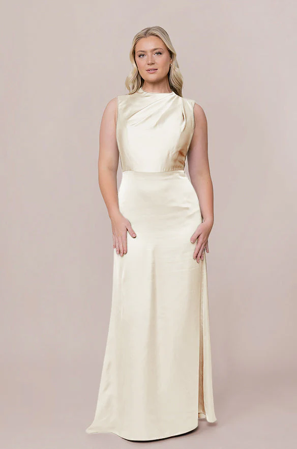 Diana Satin Dress | Made To Order - Image 160