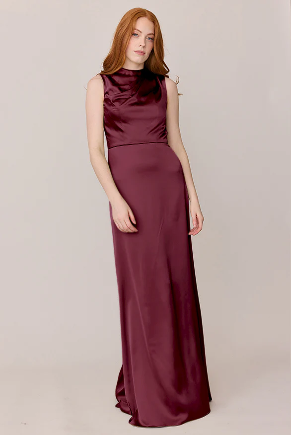 Diana Satin Dress | Made To Order - Image 17