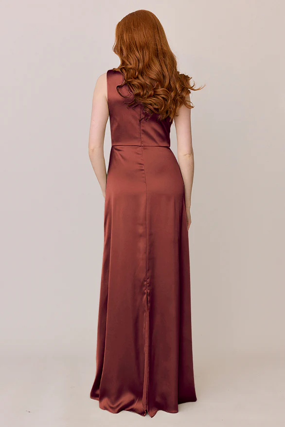 Diana Satin Dress | Made To Order - Image 20
