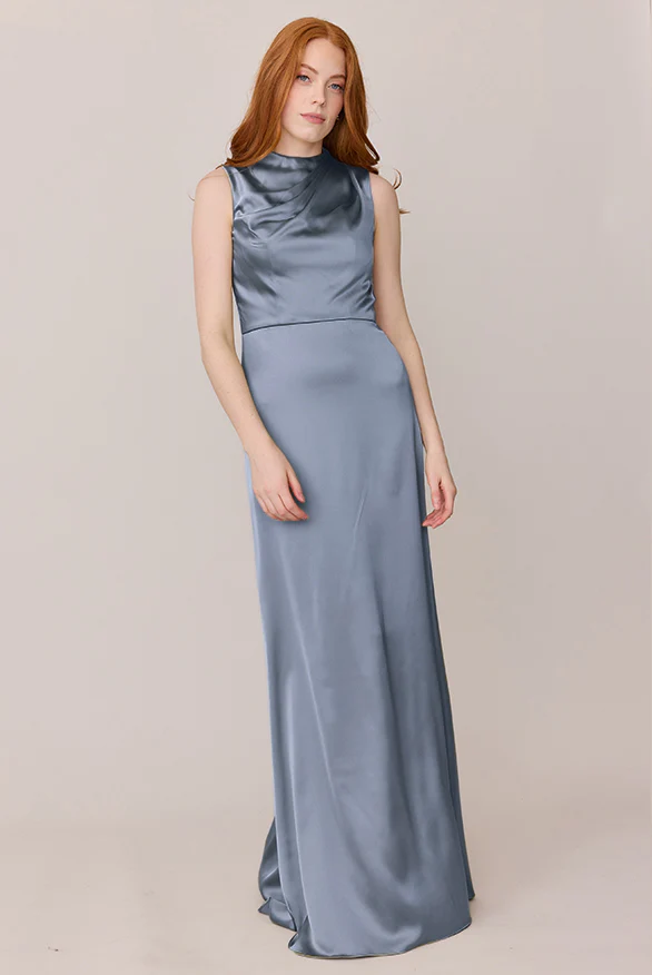 Diana Satin Dress | Made To Order - Image 37