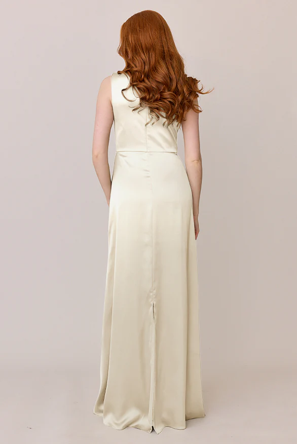 Diana Satin Dress | Made To Order - Image 68