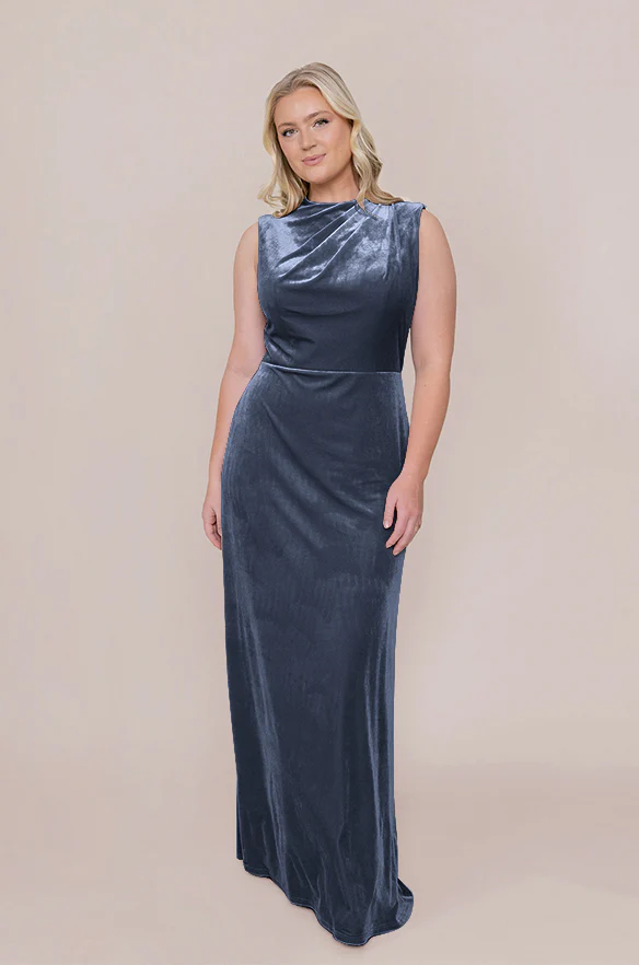 Diana Velvet Dress | Made To Order - Image 15