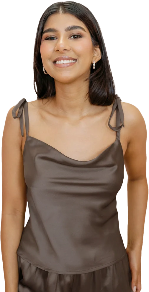 Dolled Up Satin Tank Top | Made To Order - Image 61