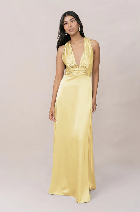 Dylan Satin Dress | Made To Order - Image 104