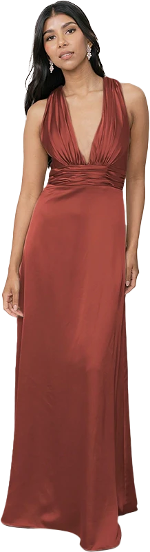 Dylan Satin Dress | Made To Order - Image 119