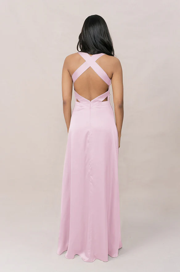 Dylan Satin Dress | Made To Order - Image 13