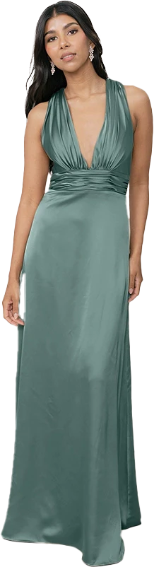 Dylan Satin Dress | Made To Order - Image 148