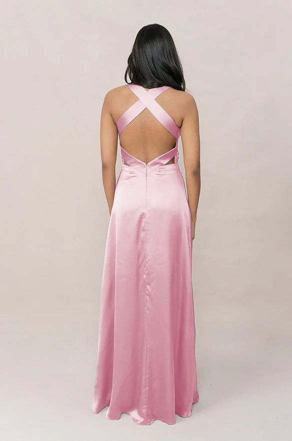 Dylan Satin Dress | Made To Order - Image 165