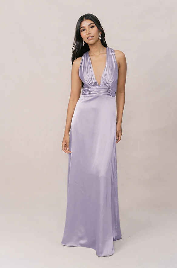 Dylan Satin Dress | Made To Order - Image 58