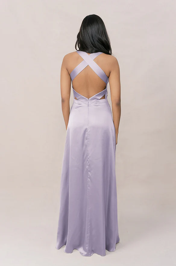 Dylan Satin Dress | Made To Order - Image 59
