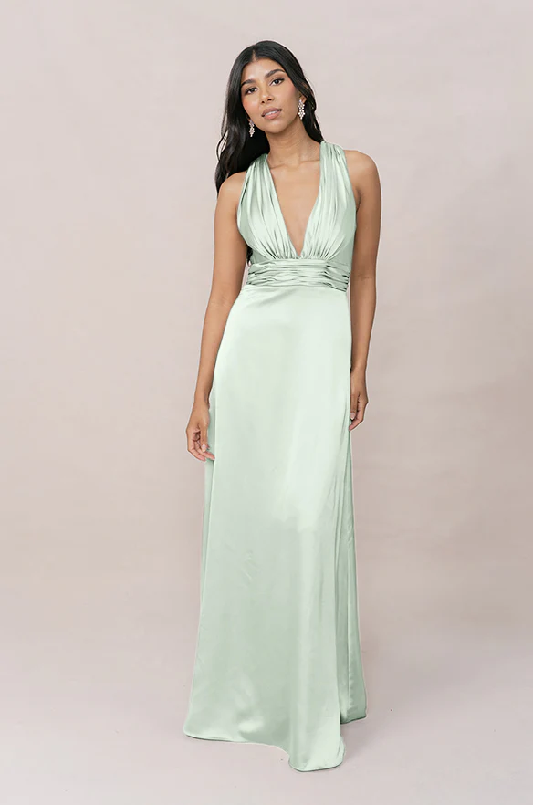 Dylan Satin Dress | Made To Order - Image 6