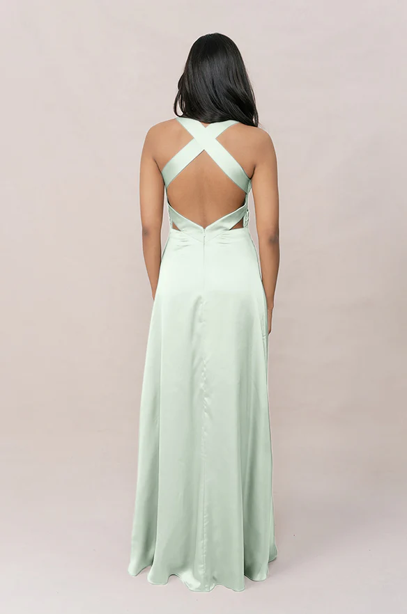 Dylan Satin Dress | Made To Order - Image 7