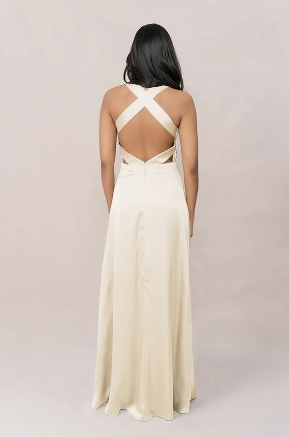 Dylan Satin Dress | Made To Order - Image 73
