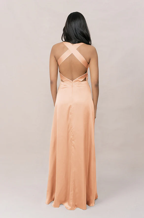 Dylan Satin Dress | Made To Order - Image 75