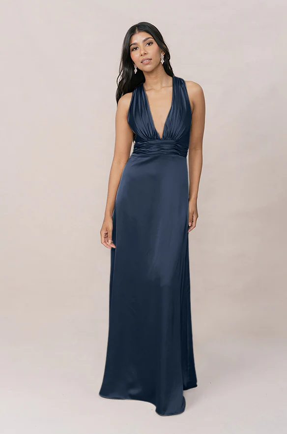 Dylan Satin Dress | Made To Order - Image 80