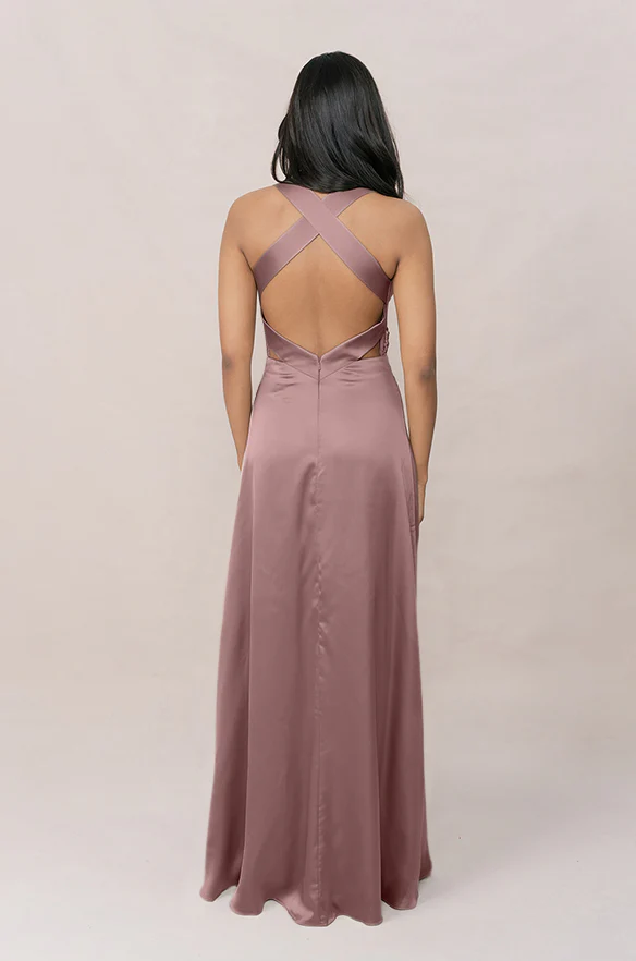 Dylan Satin Dress | Made To Order - Image 83