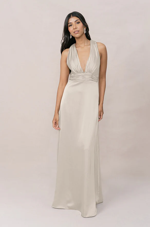 Dylan Satin Dress | Made To Order - Image 94