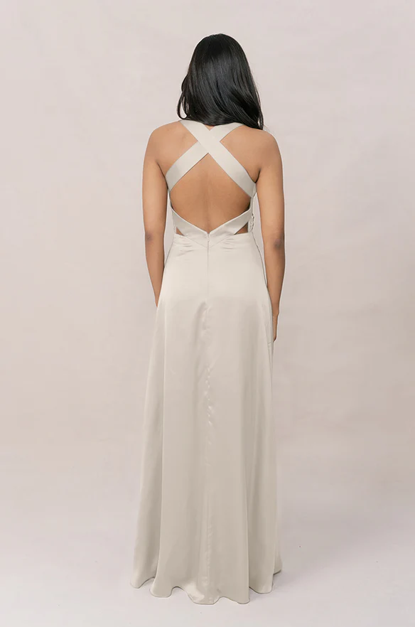 Dylan Satin Dress | Made To Order - Image 95
