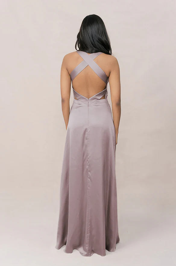 Dylan Satin Dress | Made To Order - Image 99