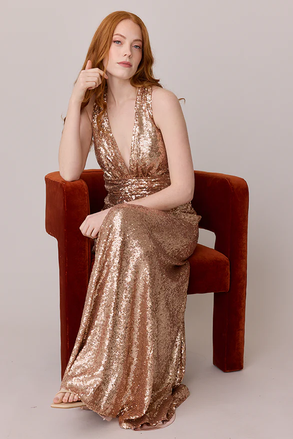 Dylan Sequin Dress | Made To Order - Image 3