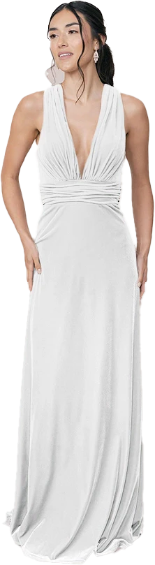 Dylan Velvet Dress | Made To Order - Image 29