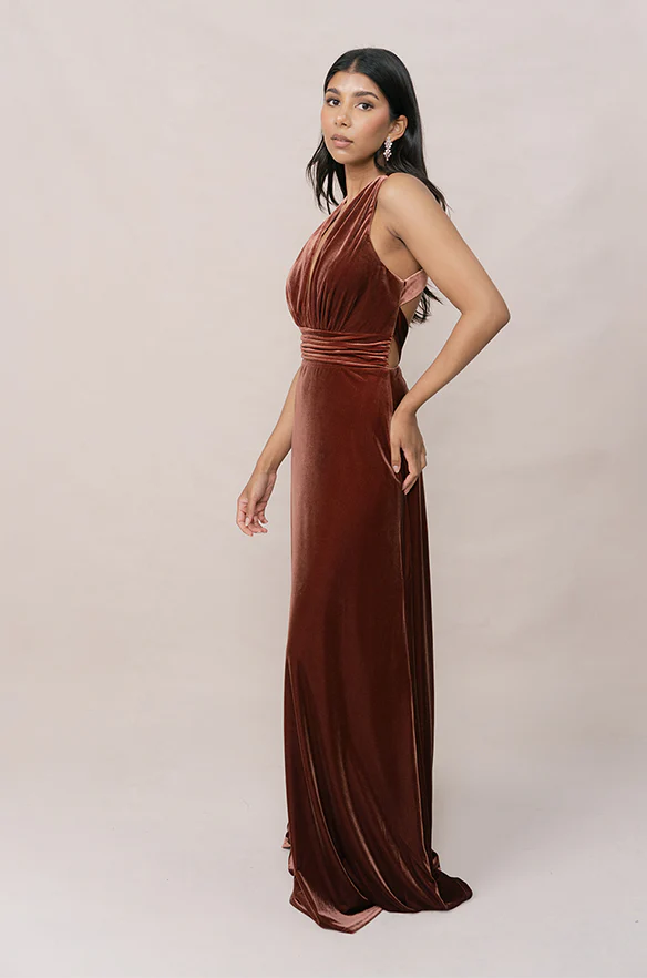 Dylan Velvet Dress | Made To Order - Image 3