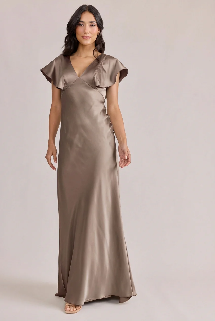Eden Satin Dress | Made To Order - Image 168
