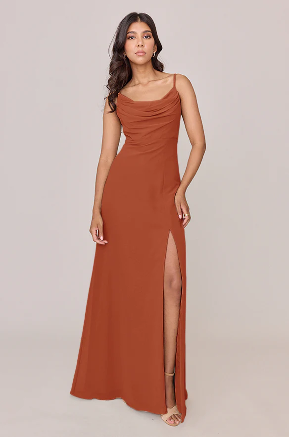 Ember Chiffon Dress | Made To Order - Image 115